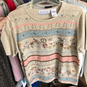 Knit blouse